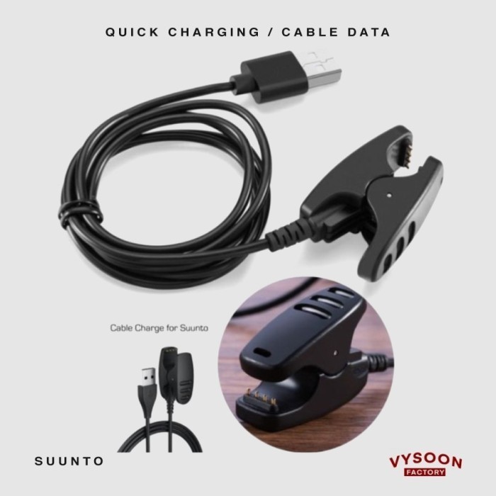 Kabel Data / Kabel Charger Suunto 3 Fitness Suunto 5 Spartan Original