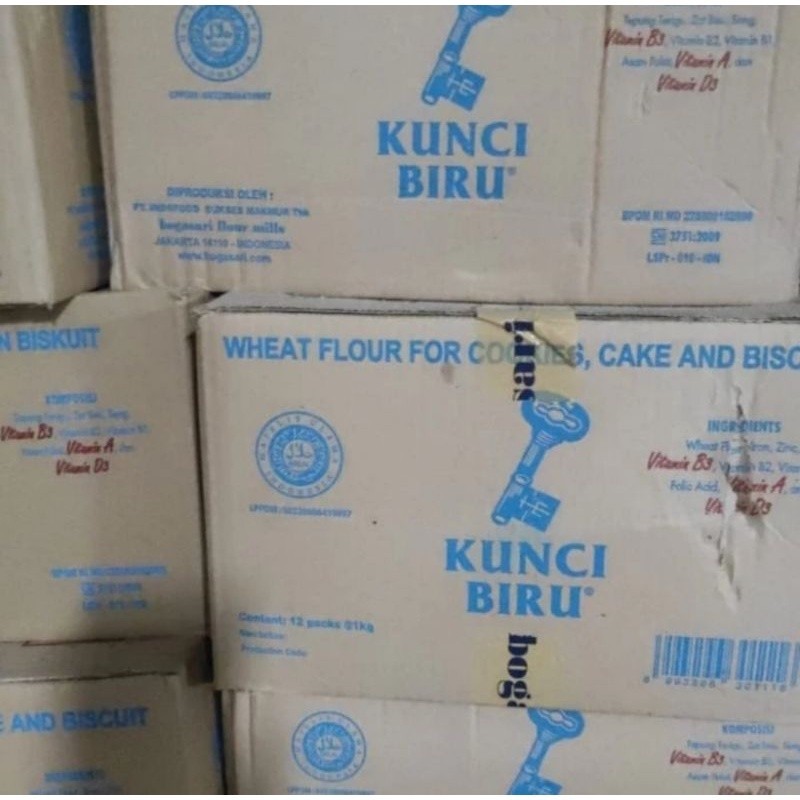 

1 Dus Isi 12Pcs Tepung Terigu Kunci U @Kemasan 1Kg