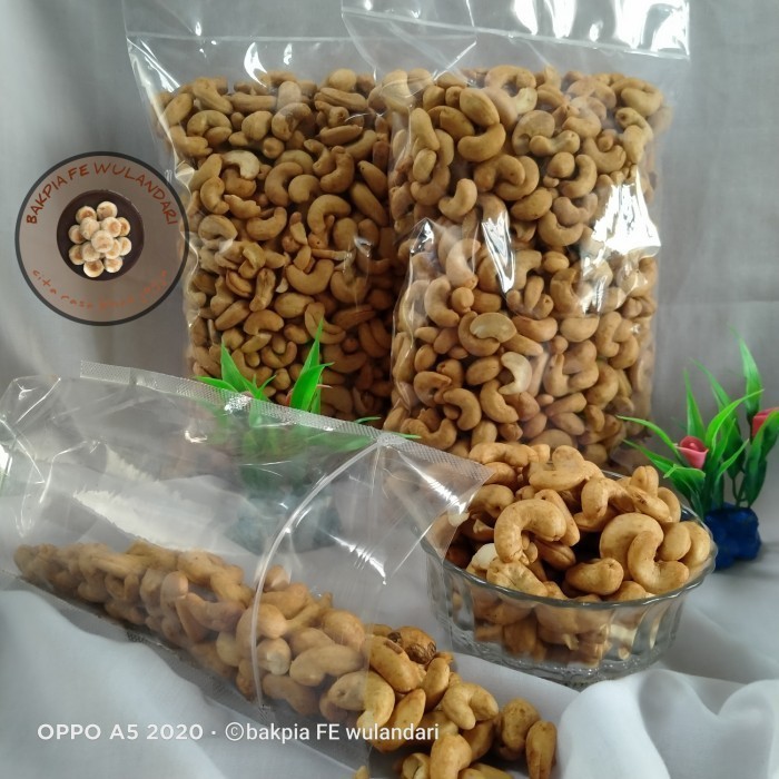 

RWS - Kacang mede goreng original 500 gram / kacang Mede / mete matang - Snack Jogja