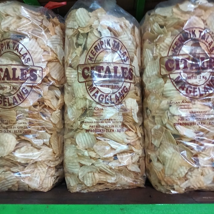 

RWS - KERIPIK TALAS/CITALES/SAPI PANGGANG 250gram - Snack Jogja