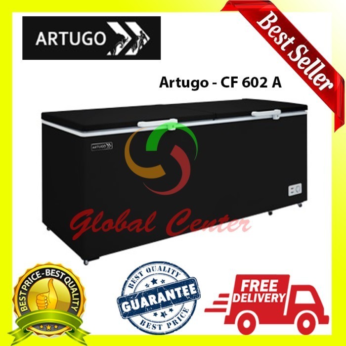 [Baru] Lemari Pendingin 600 Liter - Artugo Chest Freezer Cf 602 Aw Limited