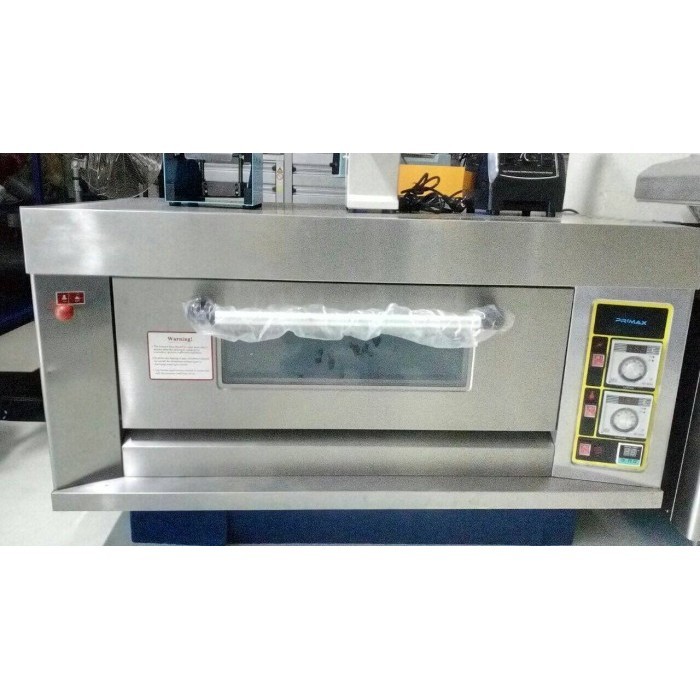 [Baru] Gas Baking Oven Full Stainless Kualitas Bagus 1 Deck 2 Loyang Limited