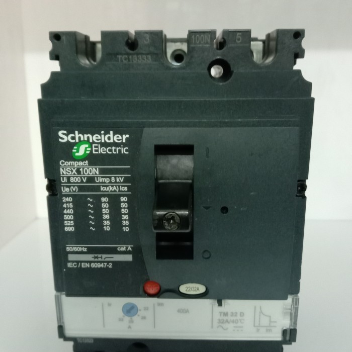 [New Ori] Mccb Nsx 100N 32A Schneider Diskon