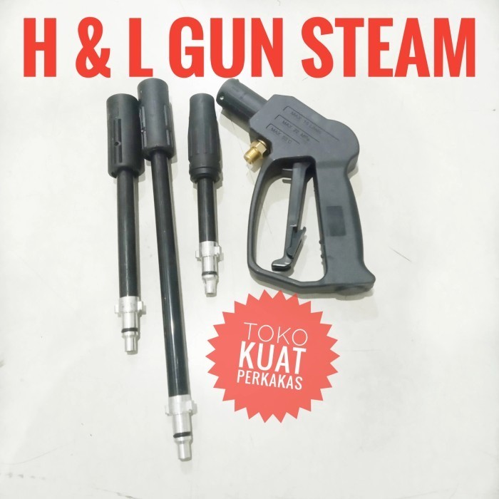 H & L gun jet cleaner gun steam
