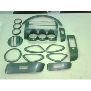 [Baru] Wood/Carbon Panel Interior Honda Jazz Gd3/City 2004-2007 13 Pcs Berkualitas