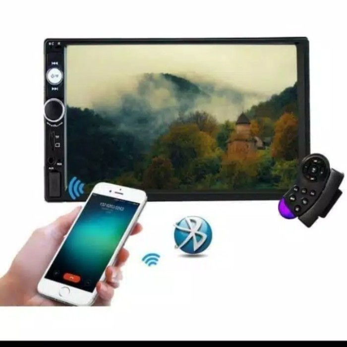 [Baru] Head Unit Double Din Led Mobil Grand Innova Lama With Miror Android Terbatas