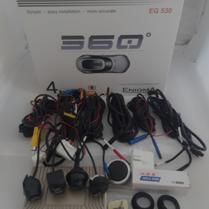 [Baru] Kamera 360 Enigma / Kamera Mobil 360 Derajat Diskon