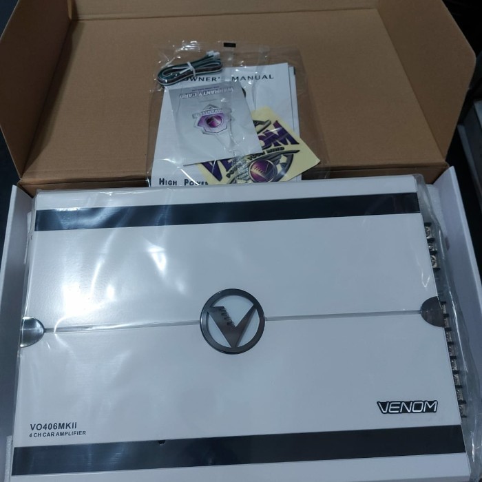 [Baru] Power 4Ch Amplitier Venom Diablo Vo 406 Diskon