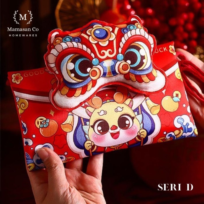 

Cny 2024 Red Envelope Kain Amplop Angpao Imlek