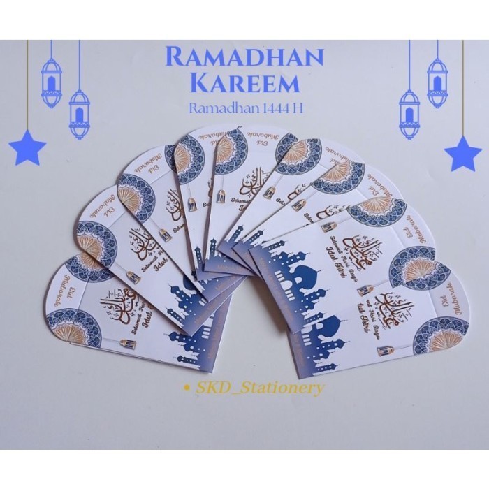 

Amplop Ampau Lebaran Medium Poli Ems Gold Premium Isi 10 Lembar