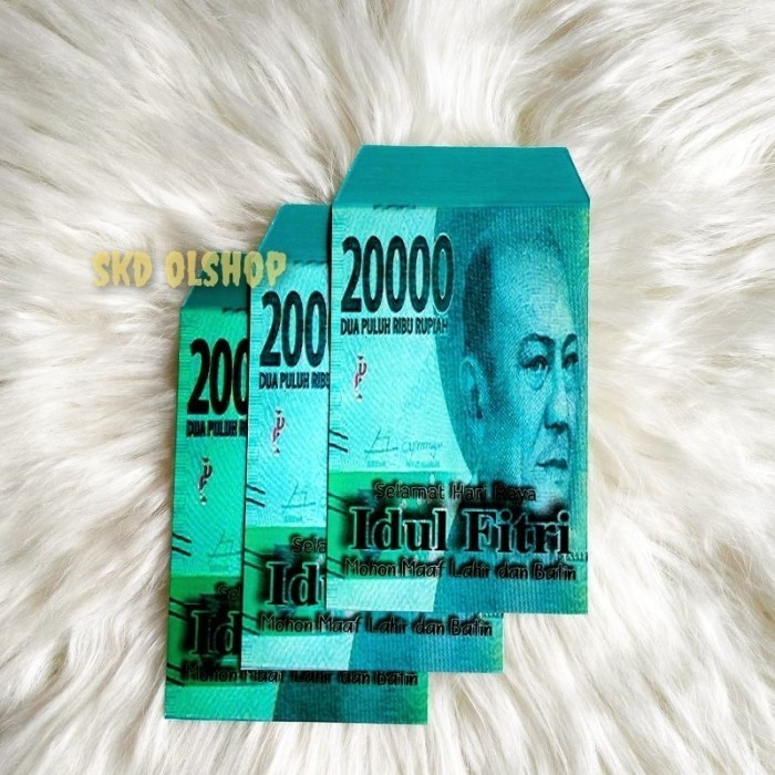 

Amplop Lebaran Ampau Lebaran Medium Hk Uang Mainan Isi 100 Lembar