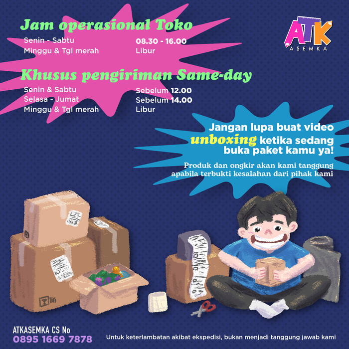 

Amplop Jplus Jendela Kiri No 90 - Amplop Putih No.90 Biru