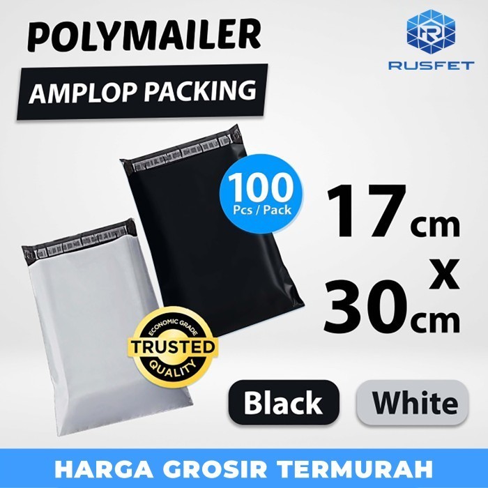 

Polymailer Pack 17X30Cm Amplop Plastik Packing Olshop Ekonomis