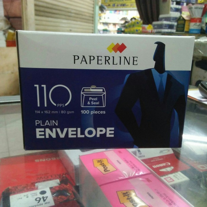 

Amplop Putih Paperline No.110 1 Pack Isi 100 Lembar