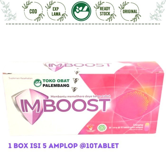 

1 5 Amplop 50 Tablet Echinacea Daya Tahan Tubuh Im Ost