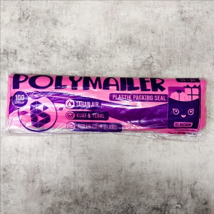 

Polymailer Pink 50 X 60 Cm / Plastik Packing Online Amplop Plastik