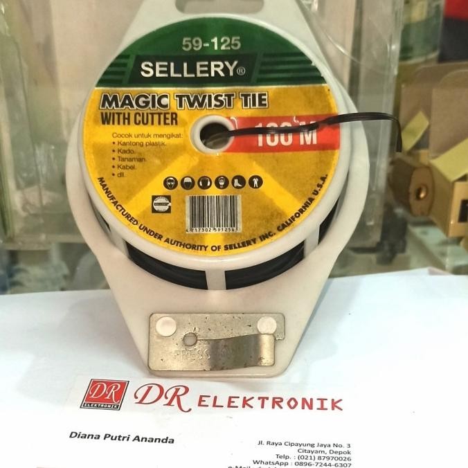 

Diskon Kabel Tali Pengikat Magic Tie Twist Sellery per meter permeter meteran dre3 Ayo Order