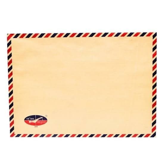 

Amplop Tali 310 Air Mail Folio Isi 50 Pc