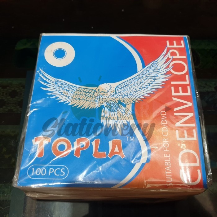 

Amplop Cd Topla 1Pak Isi 100Pc