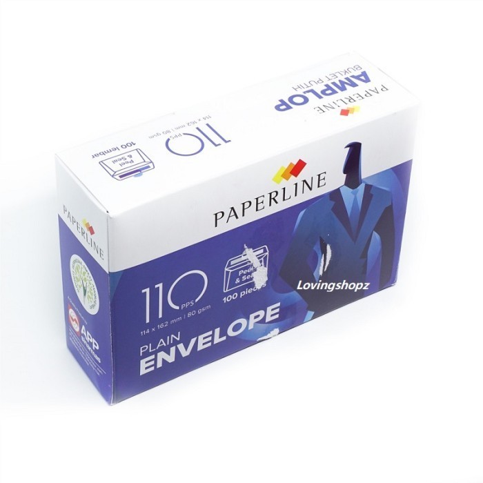 

Amplop Paperline 110 Pps, Amplop Putih Polos