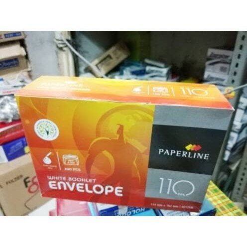 

Amplop Putih Polos 110 Paperline+ Seal Lem Perekat