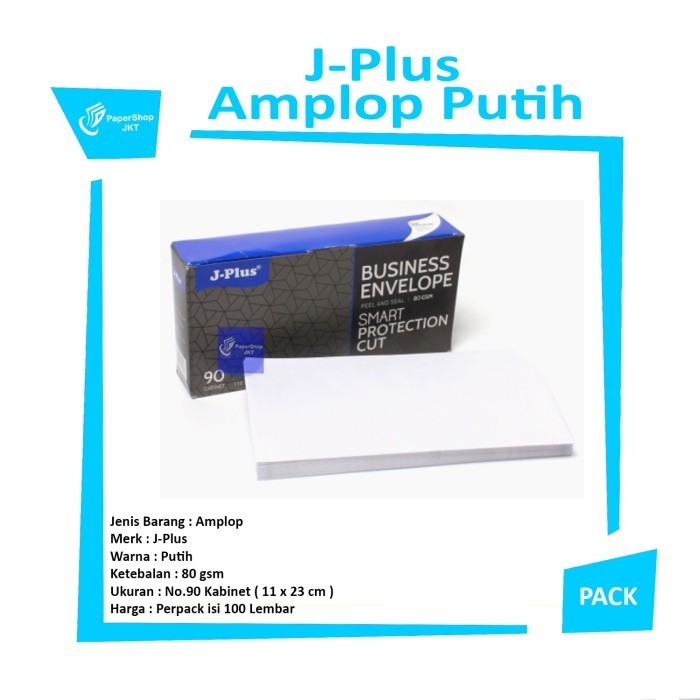 

!!Amplop Putih Polos Dengan Perekat No.90 Et