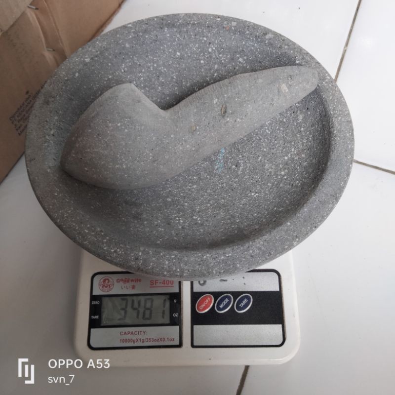 Cobek/ciri batu magelang