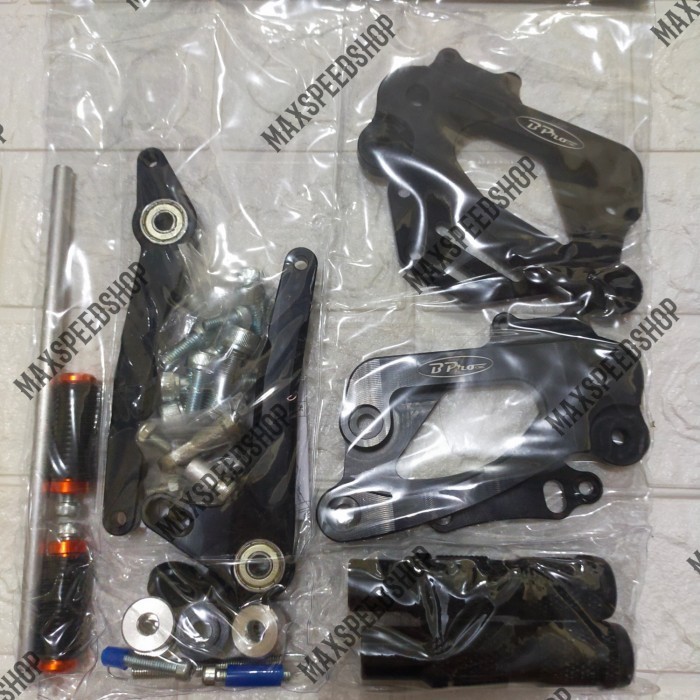 Footstep underbone Vixion Hitam Original BPro Racing