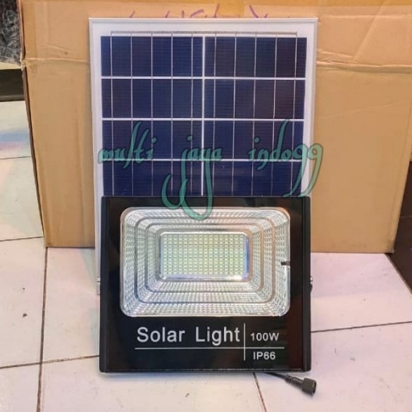 ✨COD Lampu Sorot Led Tenaga Surya 100Watt Solar Cell 100W Panel 100Wat Terbatas