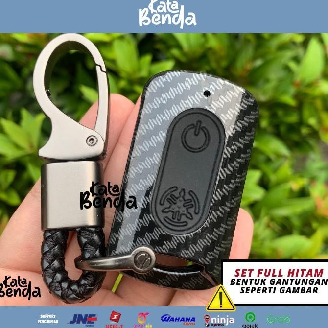 Cover Remote Carbon Yamaha Nmax Aerox Connected Kunci Xmax Keyless