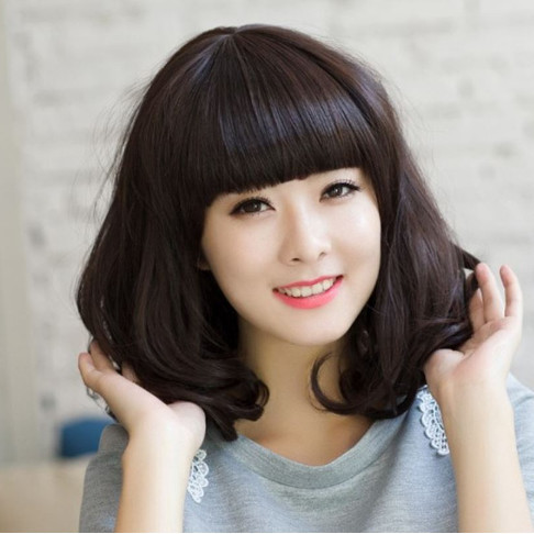 Terbaru Rambut Wig Pendek Curly - Wig Wanita Promo Terlaris