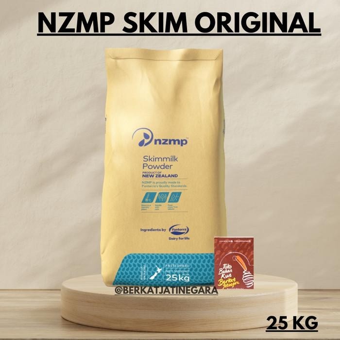 TERBAIK SUSU BUBUK NZMP SKIM ORIGINAL/SKIM MILK POWDER / NZMP SKIM ORI/25 KG