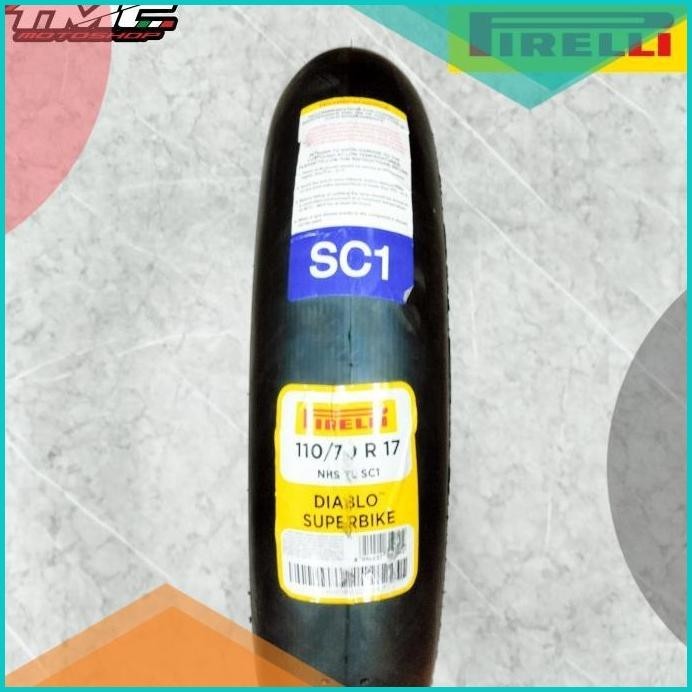 Ban Pirelli Diablo Superbike 110/70-17 ban Slick ban balap Ninja RR 16