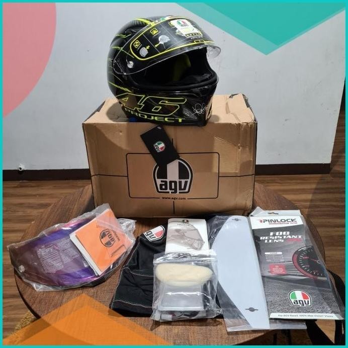 AGV Pista GPR Project 46 V3.0 Carbon ORIGINAL BRAND NEW BONUS IRIDIUM