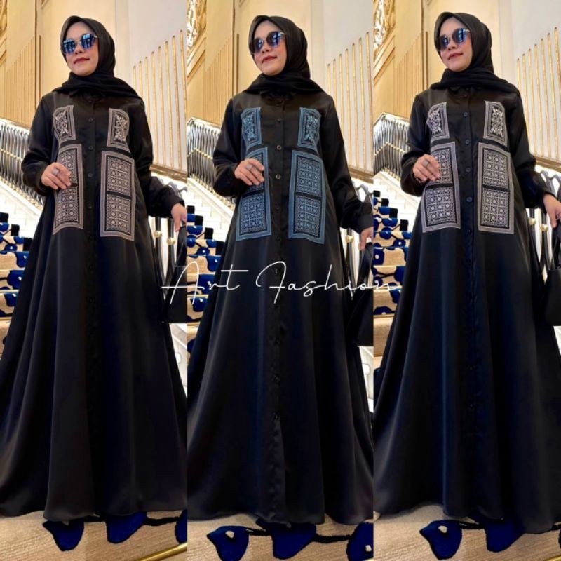 ART FASHION RAYA SERIES 14 DRESS GAMIS WANITA