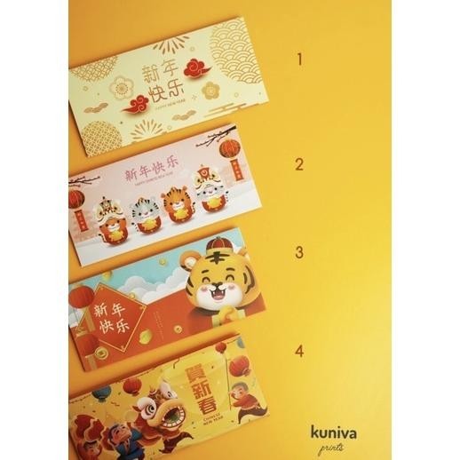 

TIO angpao panjang premium 2022 tiger isi 5 pcs TERLARIS