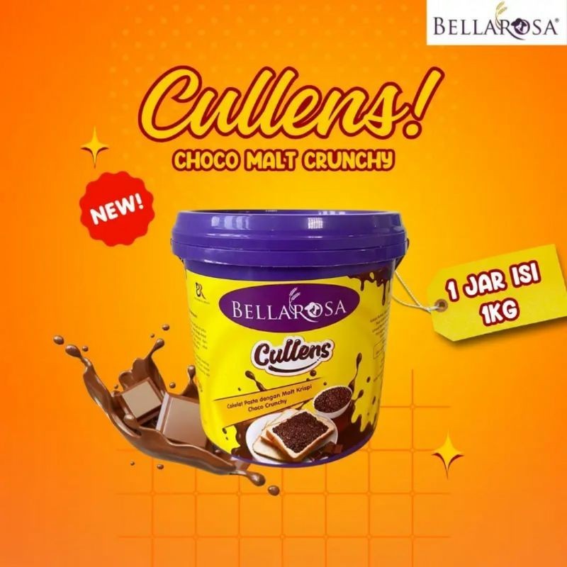 

COKELAT CULLENS 1 KG BELLAROSA CHOCO CRUNCHY