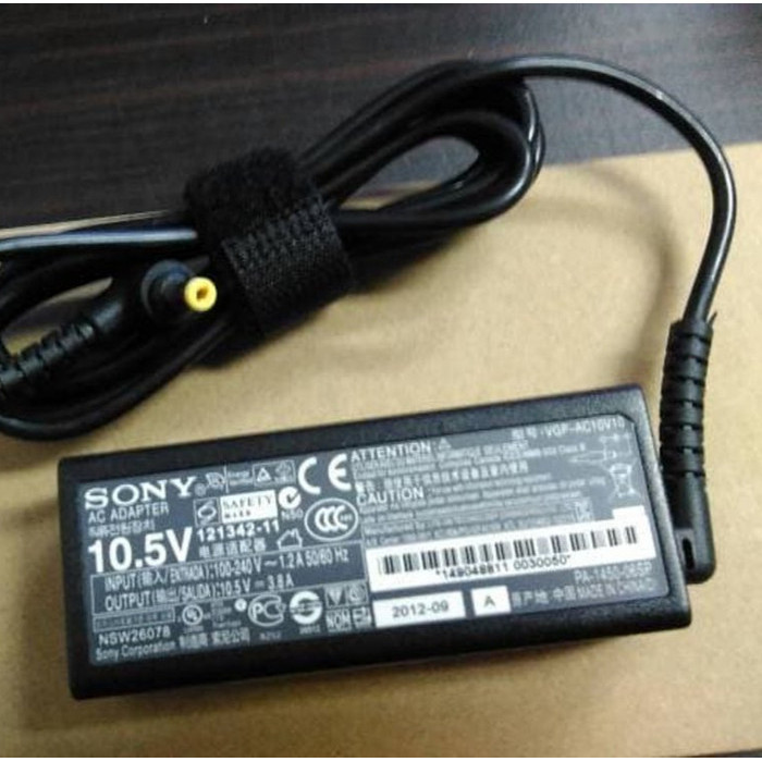 Original Adapter Charger Sony Vaio Duo 11 Duo 13 Pro 11 10,5V 3,8A Best