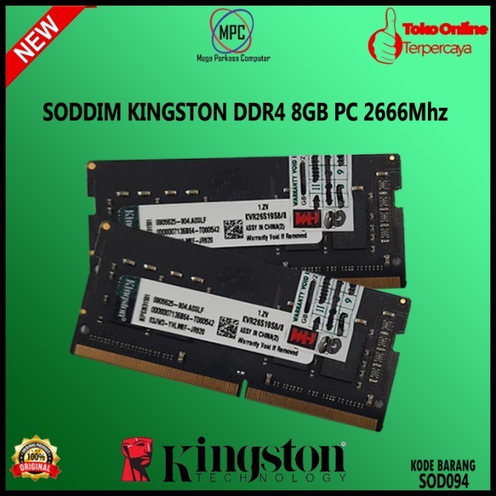Memory Ram Laptop Ddr4 8Gb 2666Mhz Best