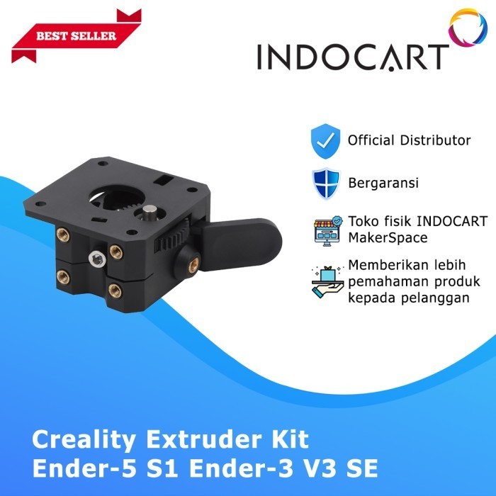 Indocart 3D Printer Parts Creality Extruder Kit-Ender-5 S1 - 3 V3 Se Best