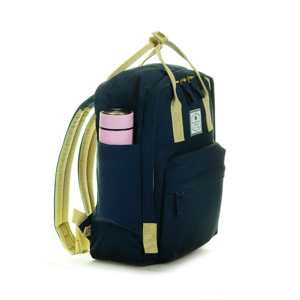 [BEAUTY LR COLLECTION] Threerey small Backpack - Tas Ransel Tas Serut Mini Tas Punggung CURLA