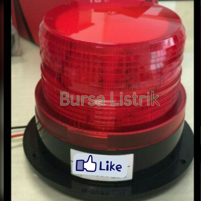 Lampu warning light LED kedip + Magnet Lgs Tempel / lampu ambulan LED