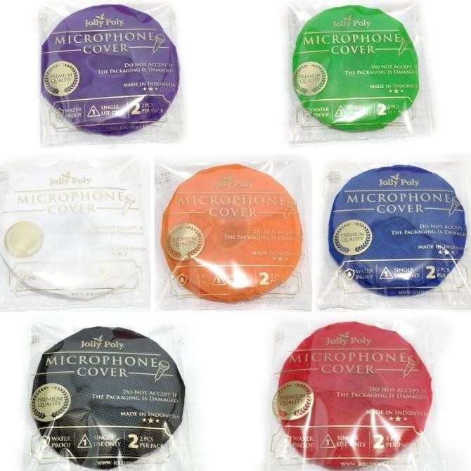 Cover Mic Sekali Pakai/Mic Cover Pelindung Microphone/Sarung Mic Murah