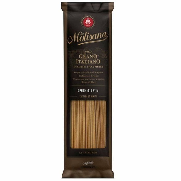 

Terbaru La Molisana Spaghetti Integrali N.15 Whole Wheat Pasta 500G Promo Terlaris