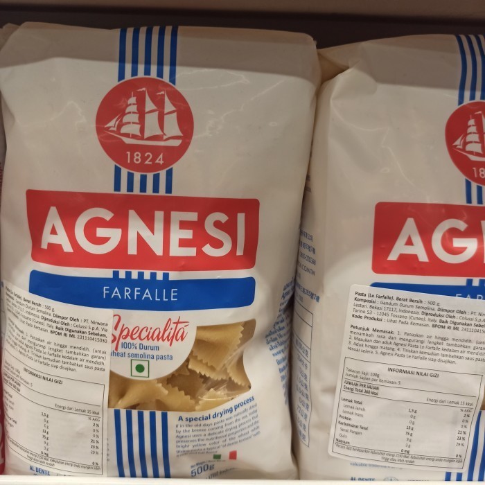 

Terbaru Agnesi Farfalle Pasta 500Gr Promo Terlaris