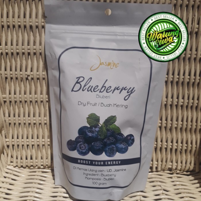 

Mazin - Jasmine Blueberry - Dry Fruit/Buah Kering Bluberi 100 Gram