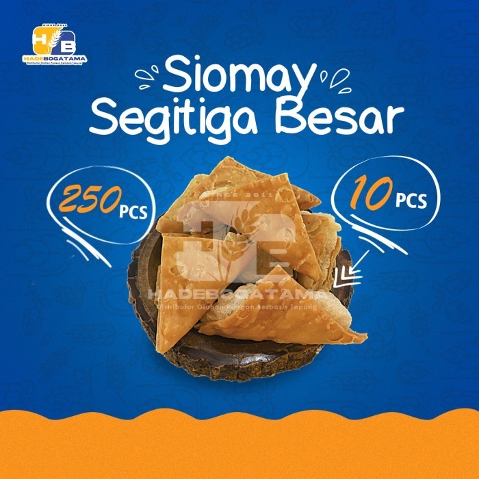 

Mazin - Siomay Kering Segitiga Isi 250 Buah