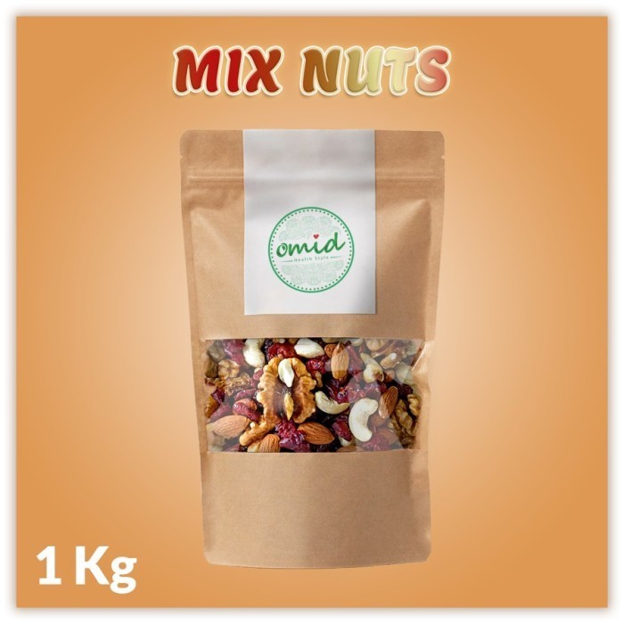 

Mazin - 1 Kg - Mix Nuts And Dried Fruits Kacang Dan Buah Kering Campur