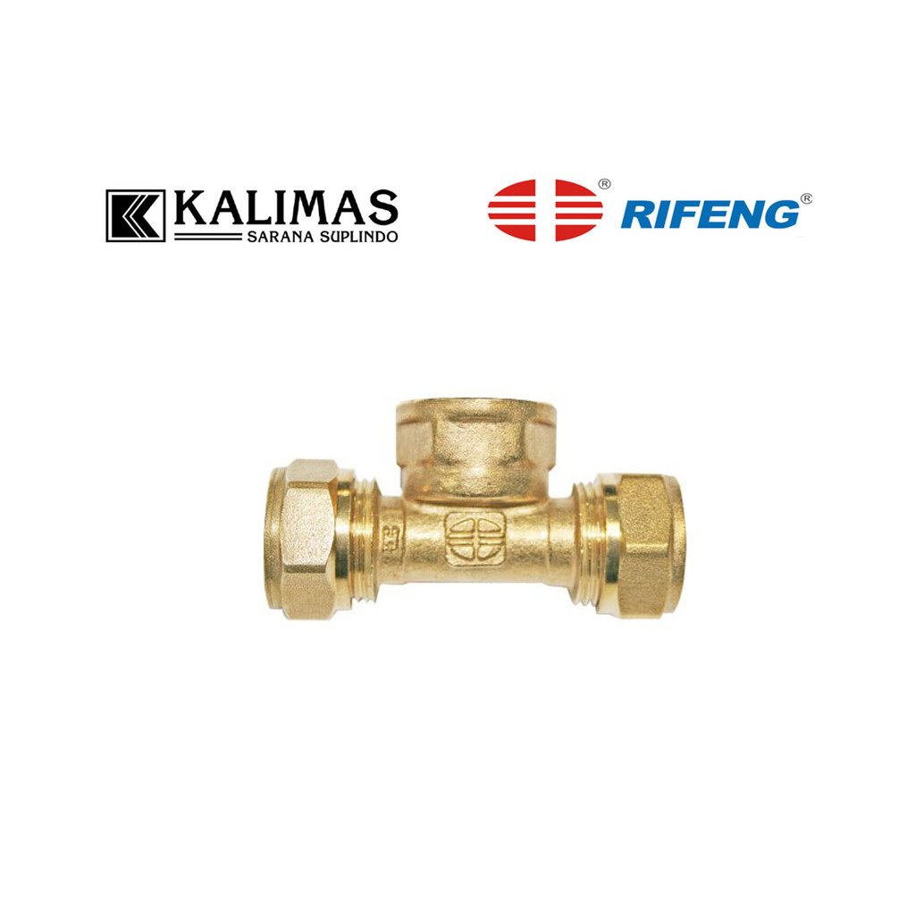 Female Tee (RIFENG) d. 3/4" - T1620 x 1/2" F x 1620