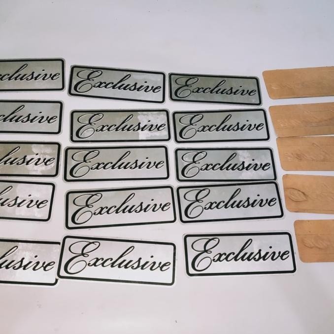 Ready Stock Emblem Vespa Exclusive Baru Stok Lama